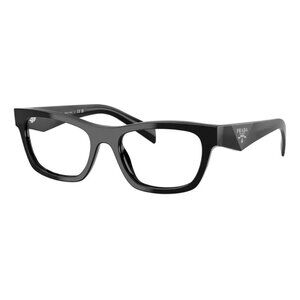 NEW PRADA PR B01V 16K1O1 BLACK WOMEN EYEGLASSES PRADA PRB01V 16K1O1